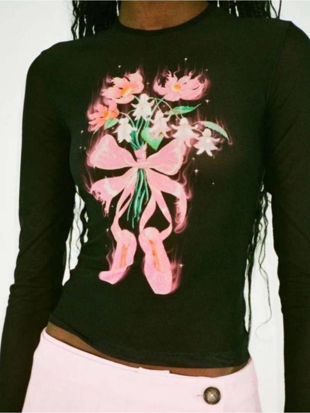 Sandy Liang Scoby Tee